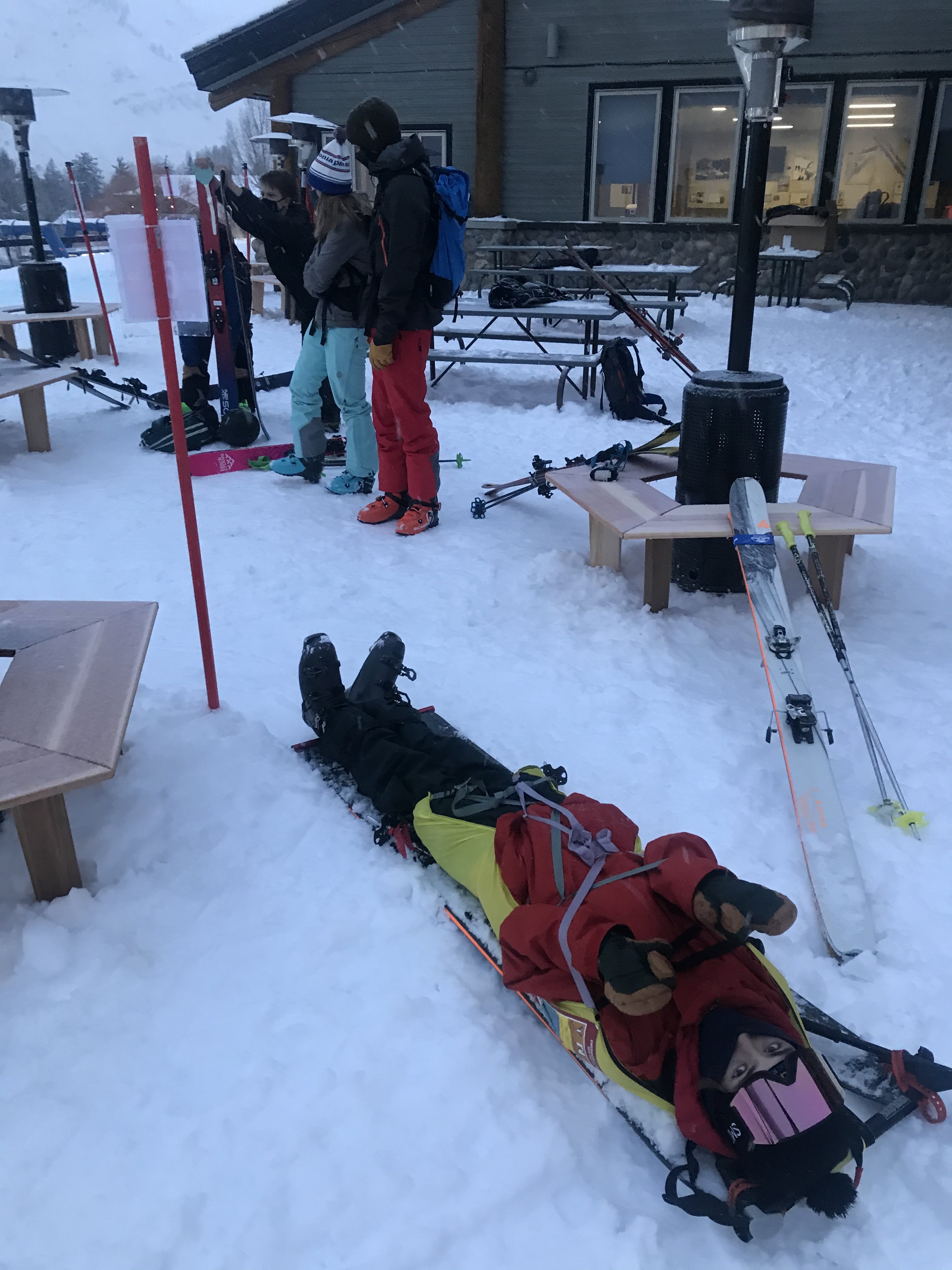 Rescue Sled demo