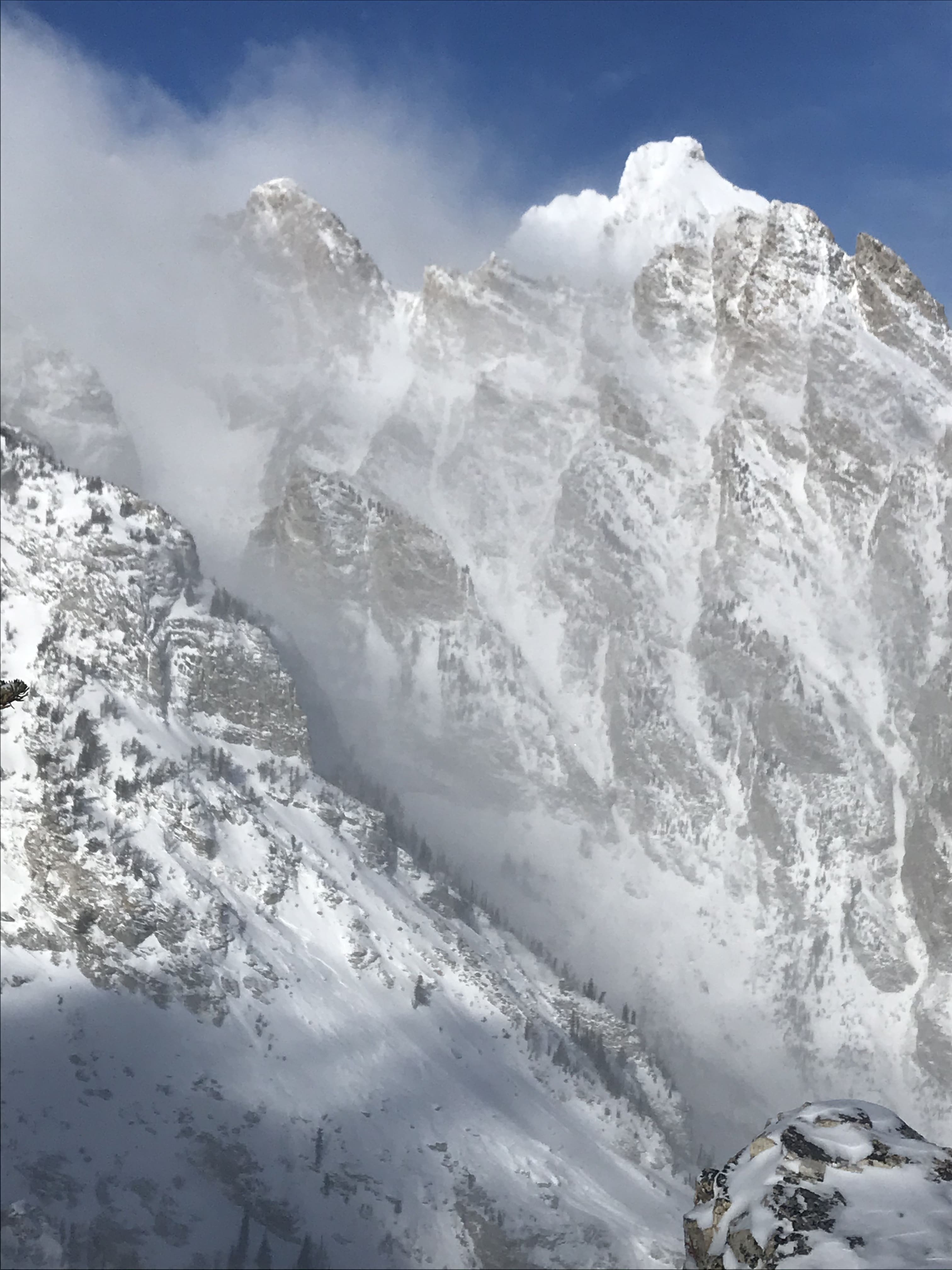 December in the Tetons