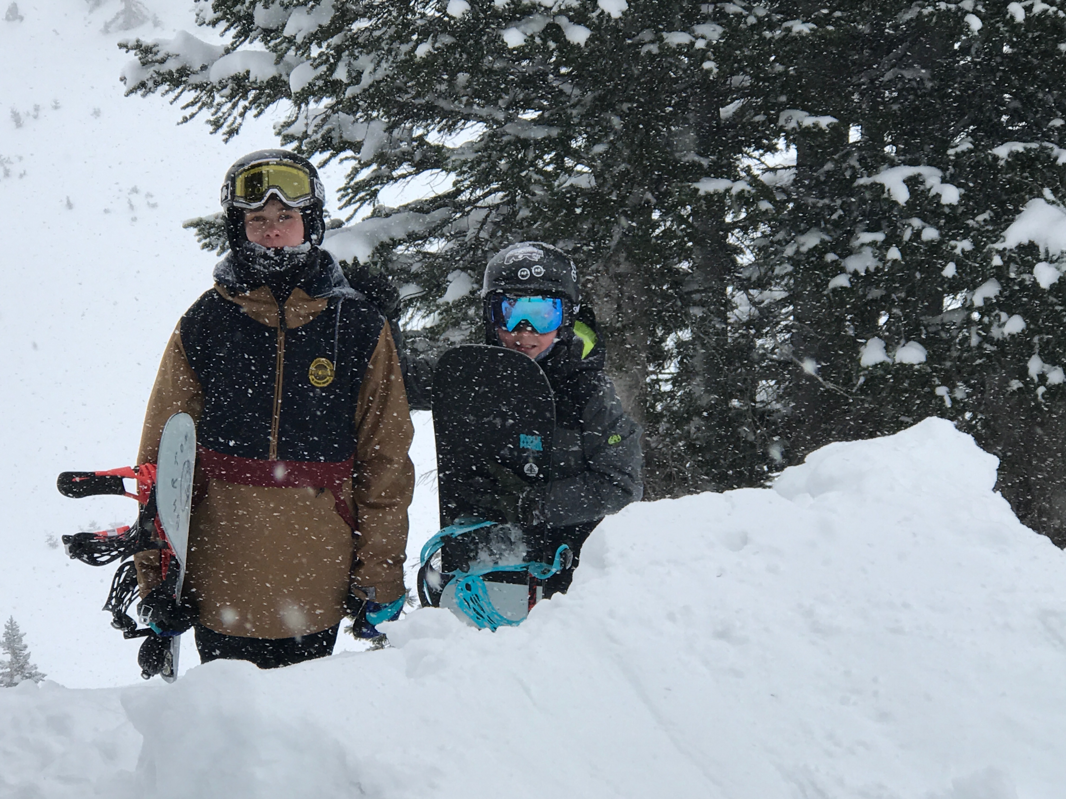 Neo and Ace Emery at Jackson Hole