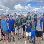 summer team top of tram