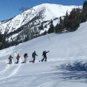 JHSC athletes during Avalanche Level 1 cert