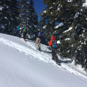 JHSC athletes during Avalanche Level 1 cert