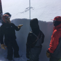 JHSC athletes during Avalanche Level 1 cert